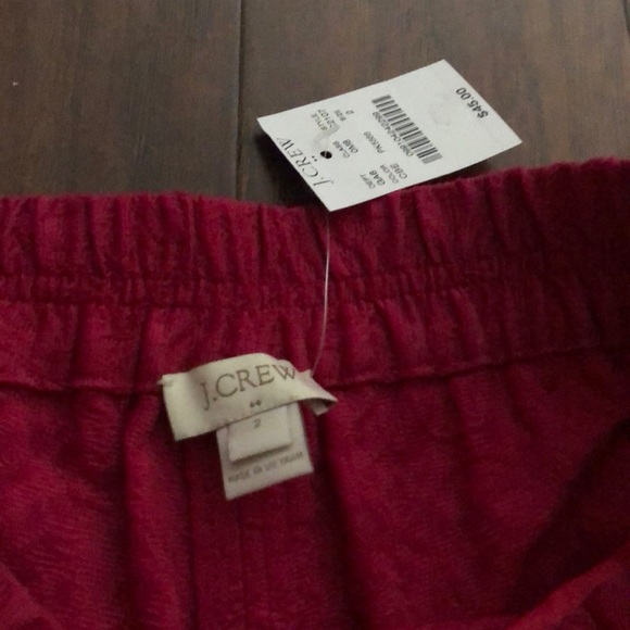 J. Crew Majenta Boardwalk Pull On Shorts - Picture 7 of 8